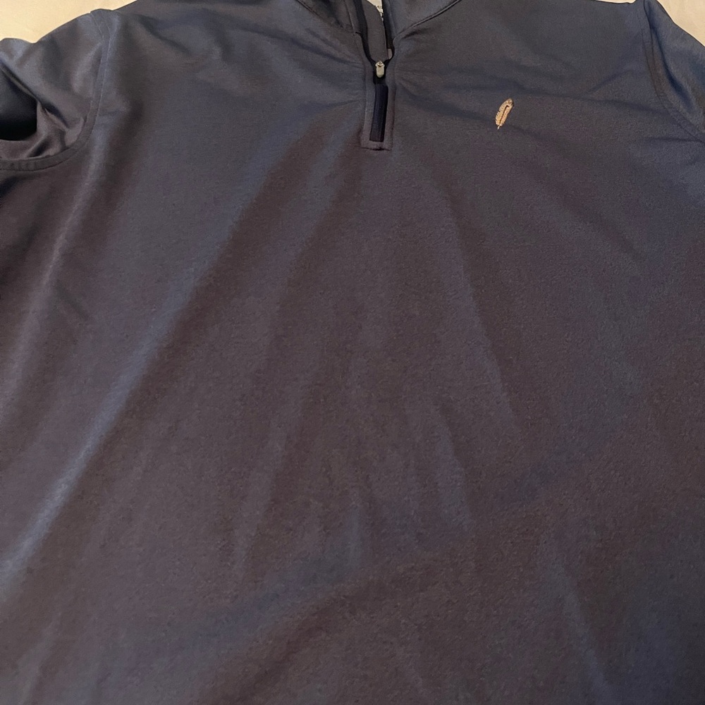 Peter Millar Navy Quarter-Zip- Chechesse Golf Club